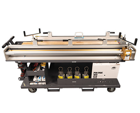 Loaded Mobile Splicing Center w/ 60" Roller Lacer