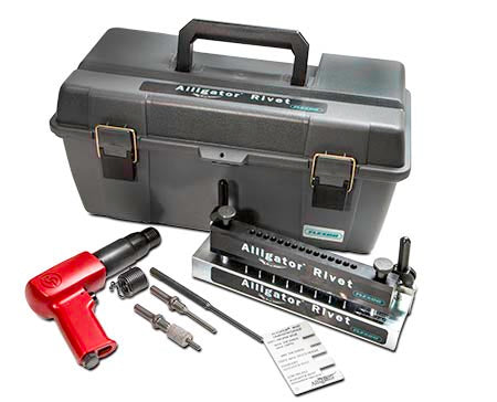 Complete Tool Kit: Multiple Rivet Installation Tool - 14” (350 mm) Installation Kit
