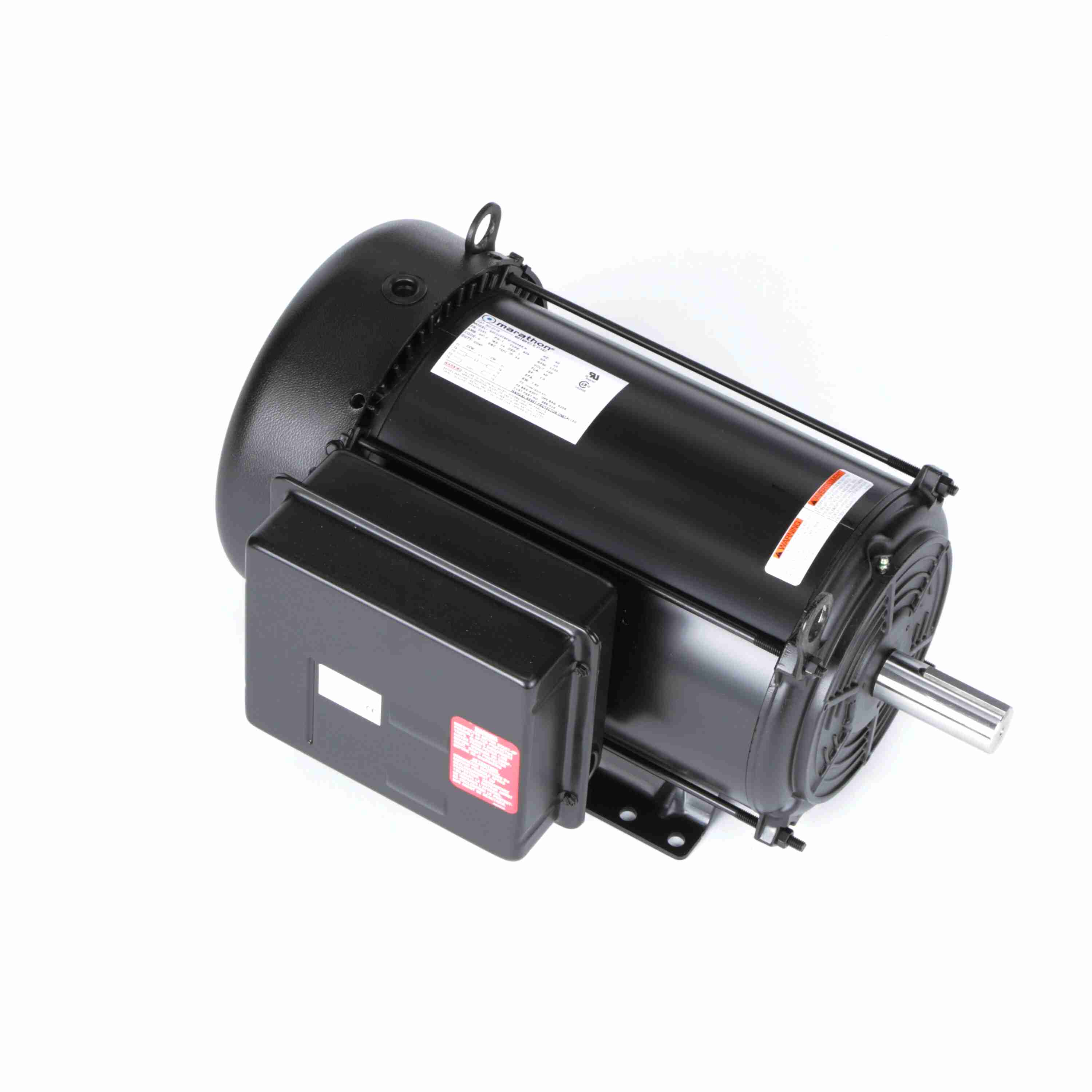 Marathon Electric General Purpose Farm Duty Motor, 7.50 HP, 1 Ph, 60 Hz, 230 V, 1800 RPM, 215TZ Frame, TEFC