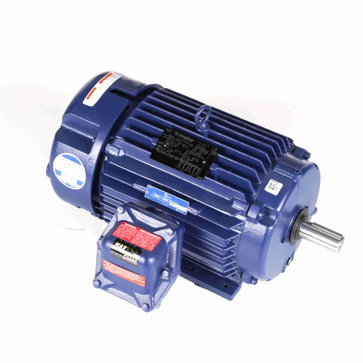 Marathon Electric Explosion Proof Motor, 3 & 2 HP, 3 Ph, 60 & 50 Hz, 230/460 & 190/380 V, 1200 & 1000 RPM, 213T Frame, EPFC