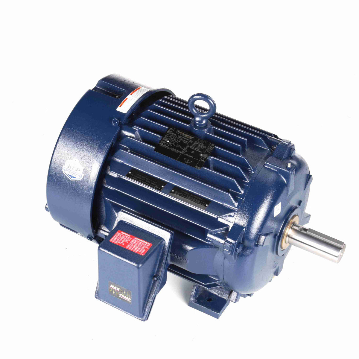 Marathon Electric Severe Duty Motor, 10 HP, 3 Ph, 60 Hz, 460 V, 900 RPM, 284T Frame, TEFC