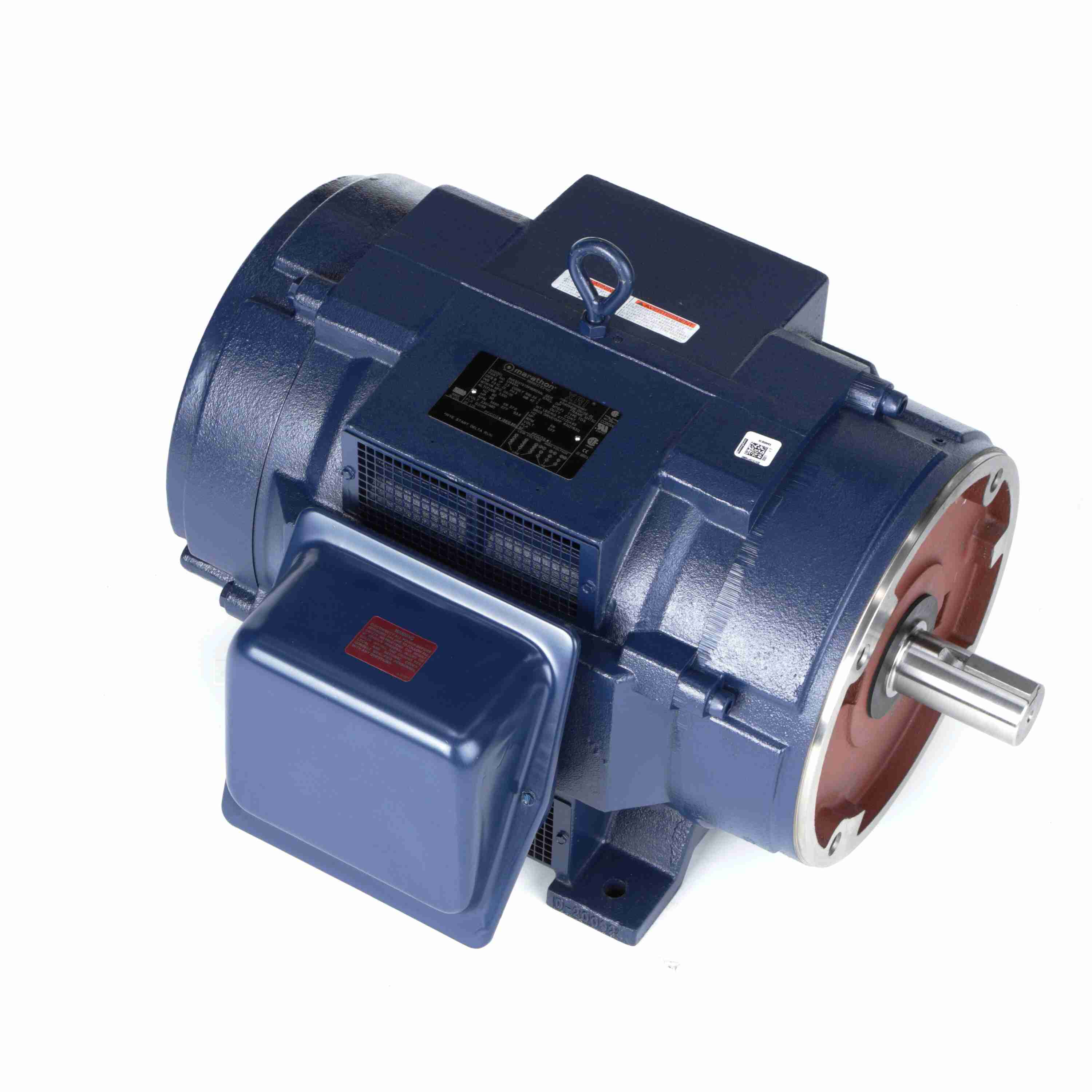Marathon Electric General Purpose Motor, 150 & 125 HP, 3 Ph, 60 & 50 Hz, 460 & 380 V, 3600 & 3000 RPM, 405TSC Frame, DP