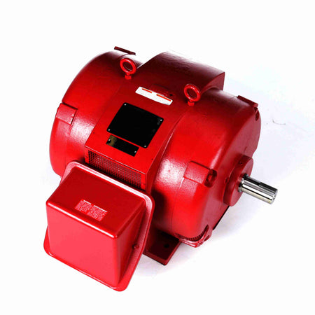 Marathon Electric Fire Pump Motor, 60 HP, 3 Ph, 60 Hz, 200/400 V, 1800 RPM, 364T Frame, DP