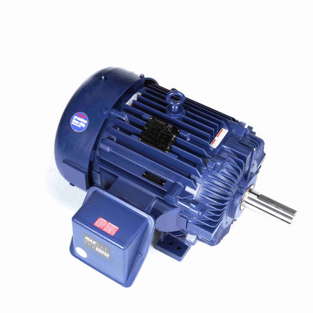 Marathon Electric Severe Duty Motor, 60 HP, 3 Ph, 60 Hz, 460 V, 900 RPM, 405T Frame, TEFC