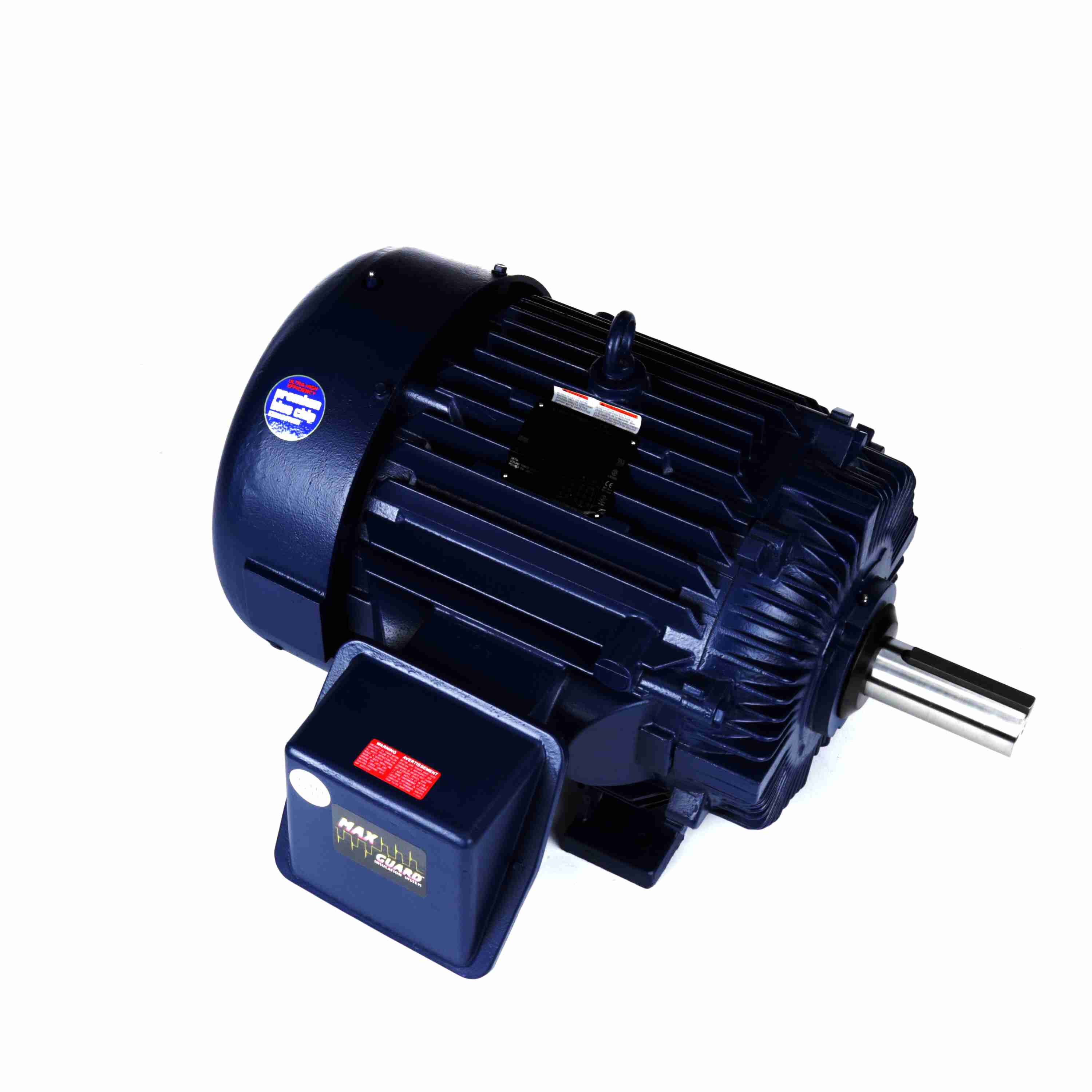 Marathon Electric Severe Duty Motor, 200 & 150 HP, 3 Ph, 60 & 50 Hz, 460 & 380 V, 1800 & 1500 RPM, 445T Frame, TEFC
