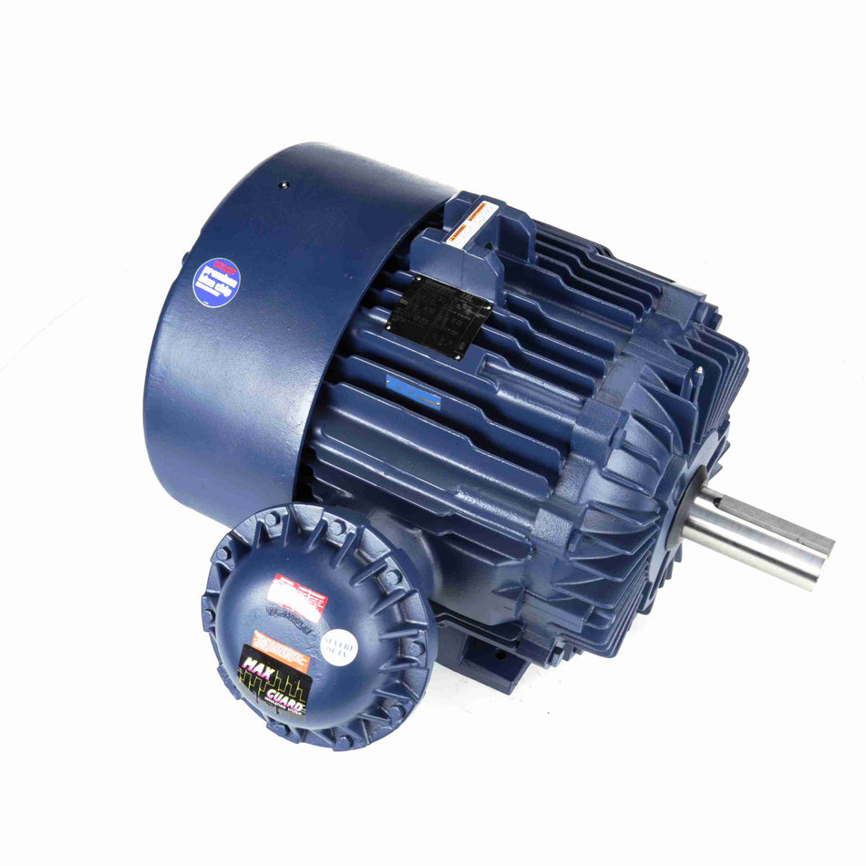 Marathon Electric Explosion Proof Motor, 125 & 100 HP, 3 Ph, 60 & 50 Hz, 460 & 380 V, 1800 & 1500 RPM, 444TS Frame, EPFC