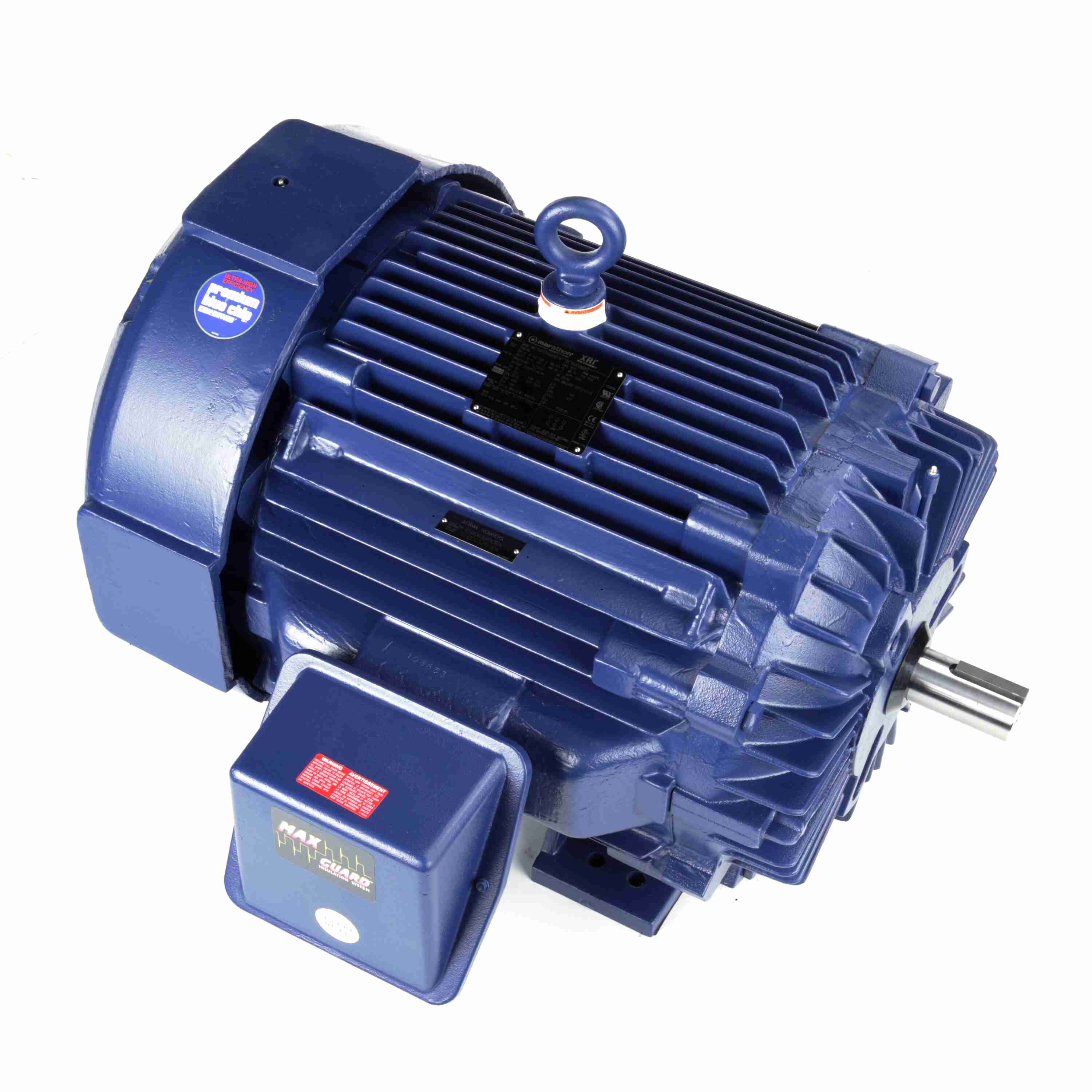Marathon Electric Severe Duty Motor, 150 HP, 3 Ph, 60 Hz, 575 V, 1200 & 1200 RPM, 445T Frame, TEFC