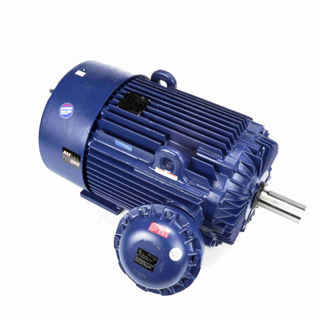 Marathon Electric Explosion Proof Motor, 200 & 150 HP, 3 Ph, 60 & 50 Hz, 460 & 380 V, 1200 & 1000 RPM, 449T Frame, EPFC