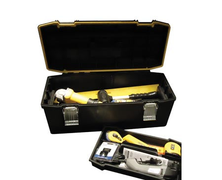 Flex-Lag Toolbox with Power Tools