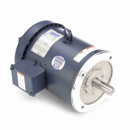 Marathon Electric 50 Hz Motor, 3 HP, 3 Ph, 50 Hz, 220/380/440 V, 1500 & 1500 RPM, 182TC Frame, TEFC