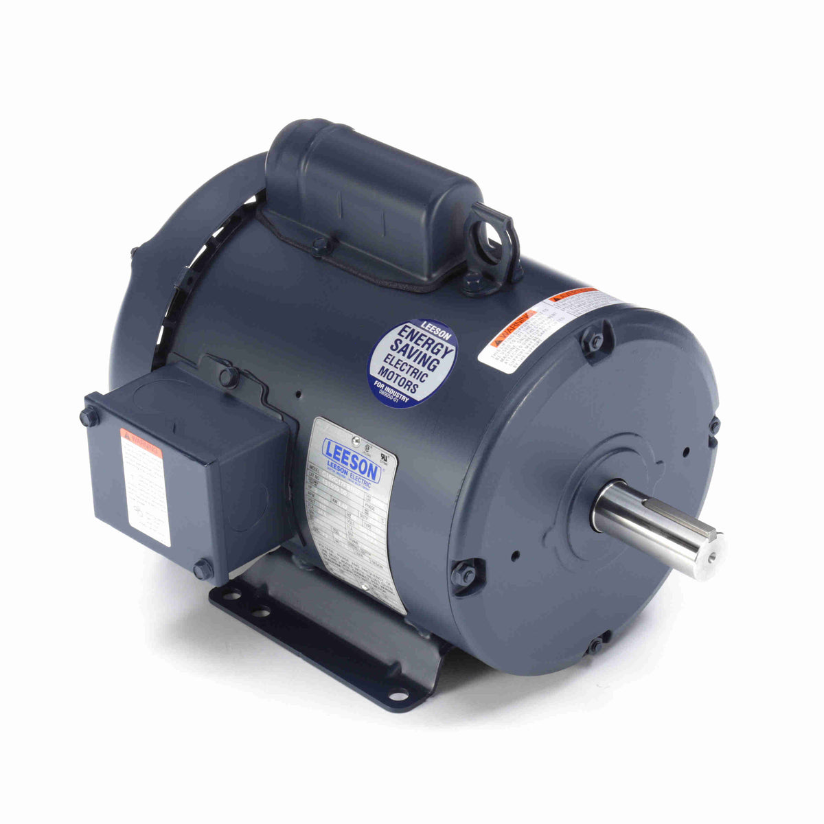 Marathon Electric General Purpose Motor, 2 HP, 1 Ph, 60 Hz, 115/208-230 V, 1800 & 1800 RPM, 182T Frame, TEFC