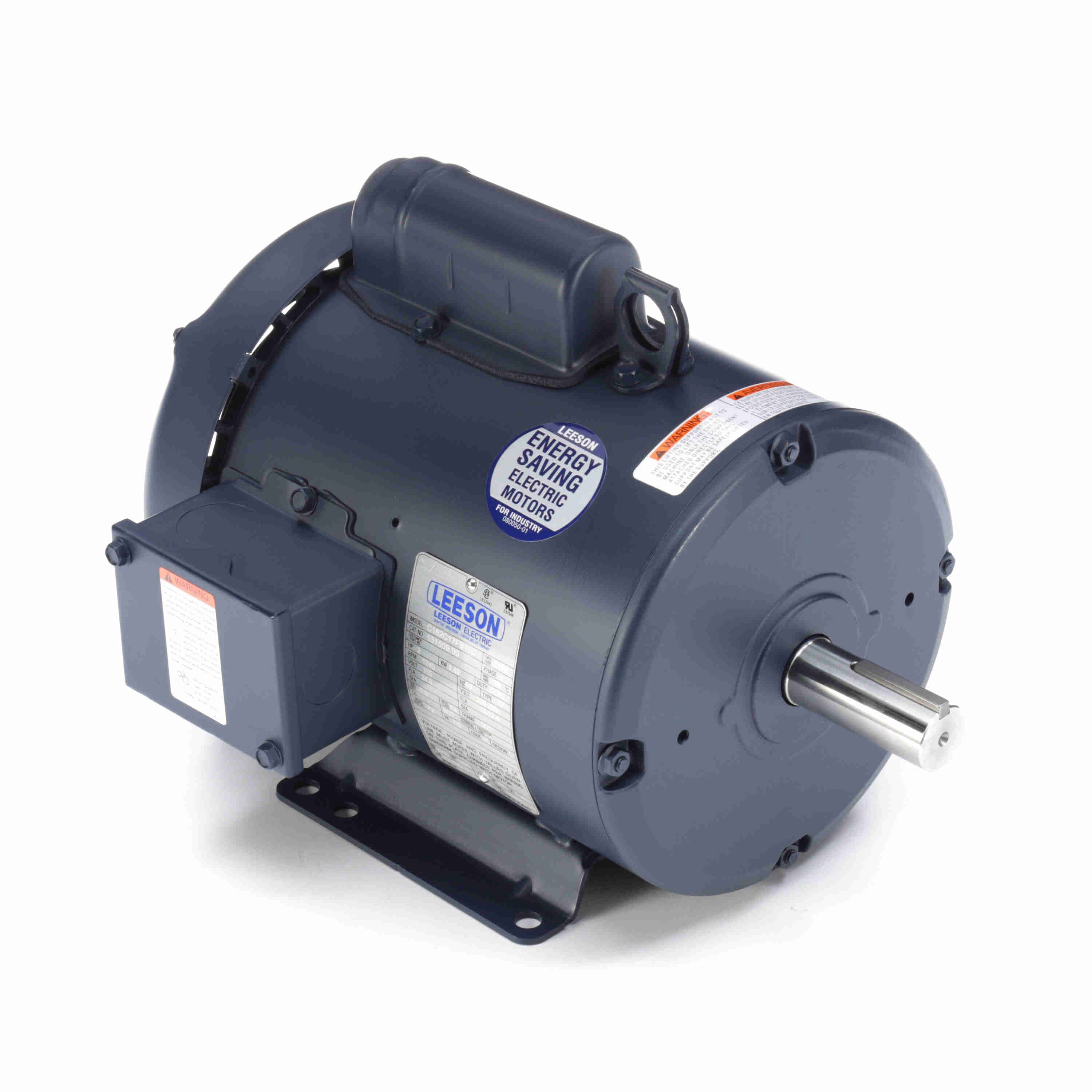 Marathon Electric General Purpose Motor, 2 HP, 1 Ph, 60 Hz, 115/208-230 V, 1800 & 1800 RPM, 182T Frame, TEFC