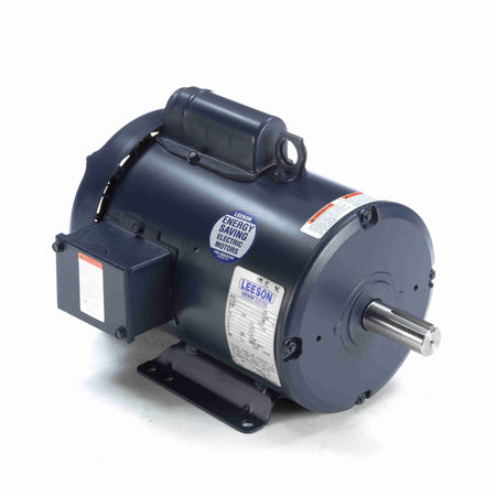 Marathon Electric General Purpose Motor, 1.50 HP, 1 Ph, 60 Hz, 115/208-230 V, 1200 & 1200 RPM, 184T Frame, TEFC