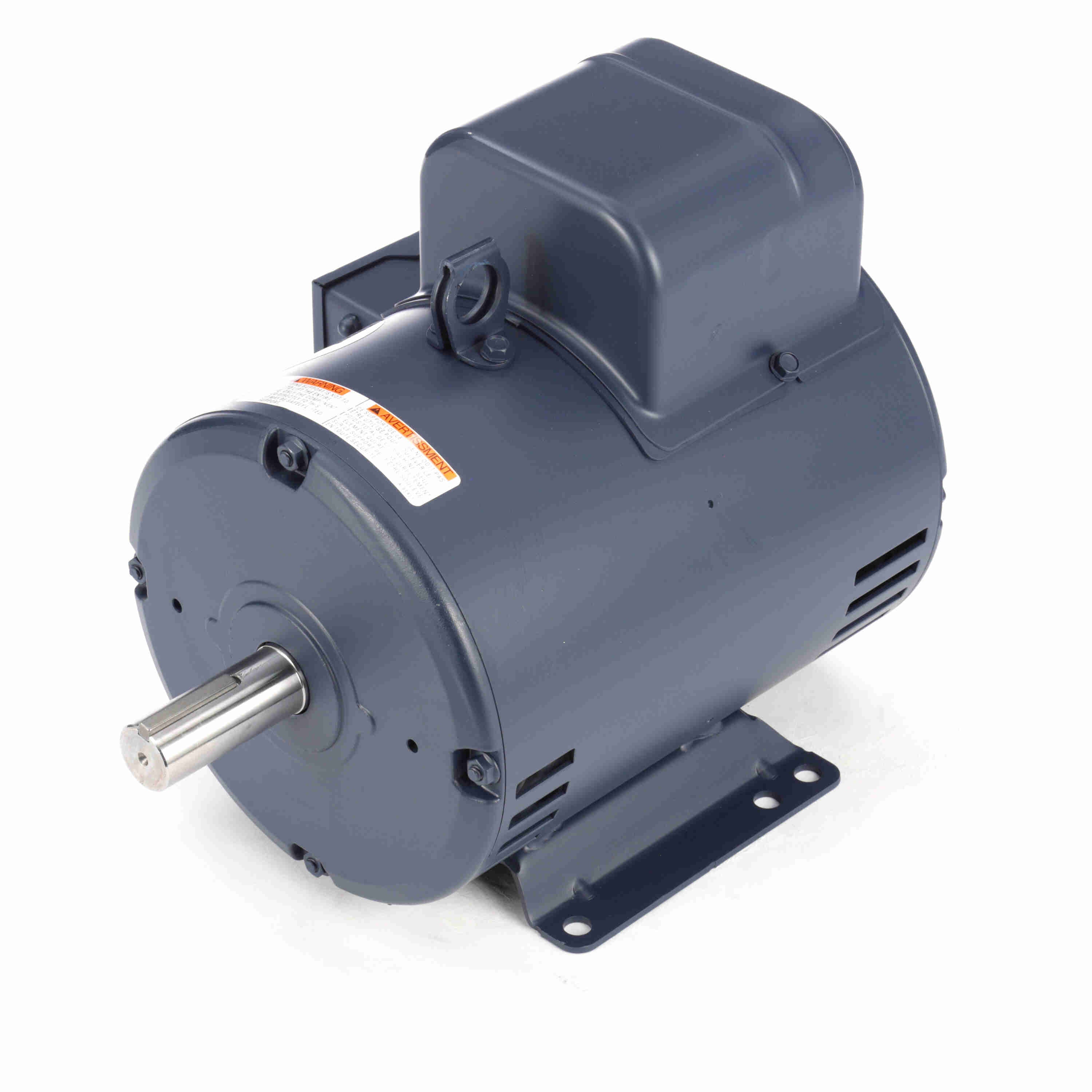 Marathon Electric General Purpose Motor, 3 HP, 1 Ph, 60 Hz, 115/230 V, 1800 & 1800 RPM, 184T Frame, DP