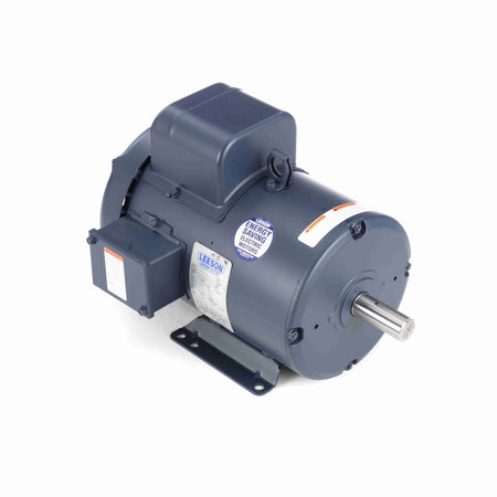 Marathon Electric General Purpose Motor, 3 HP, 1 Ph, 60 Hz, 115/208-230 V, 1800 & 1800 RPM, 184T Frame, TEFC