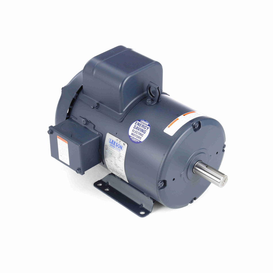 Marathon Electric General Purpose Motor, 3 HP, 1 Ph, 60 Hz, 115/208-230 V, 1800 & 1800 RPM, 184T Frame, TEFC