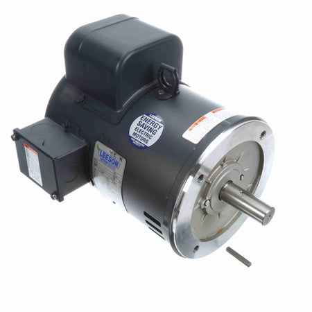 Marathon Electric General Purpose Motor, 5 HP, 1 Ph, 60 Hz, 208-230 V, 1800 & 1800 RPM, 184TC Frame, DP