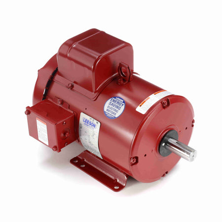 Marathon Electric Agricultural Motor, 3 HP, 1 Ph, 60 Hz, 230 V, 1800 & 1800 RPM, 184T Frame, TEFC