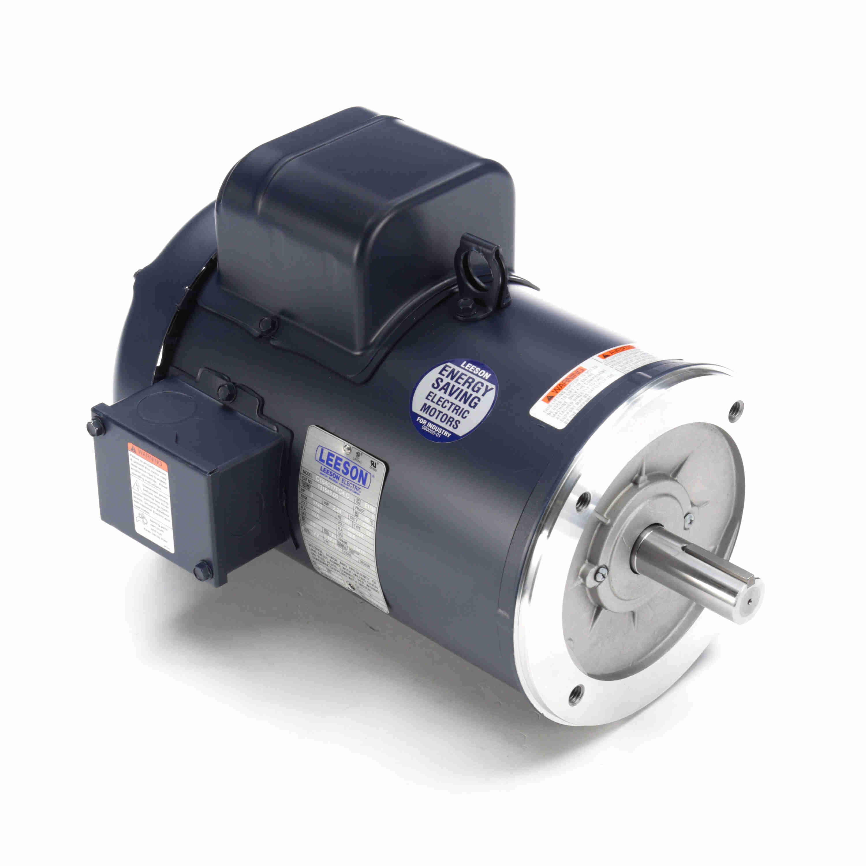 Marathon Electric General Purpose Motor, 3 HP, 1 Ph, 60 Hz, 115/208-230 V, 1800 & 1800 RPM, 184TC Frame, TEFC