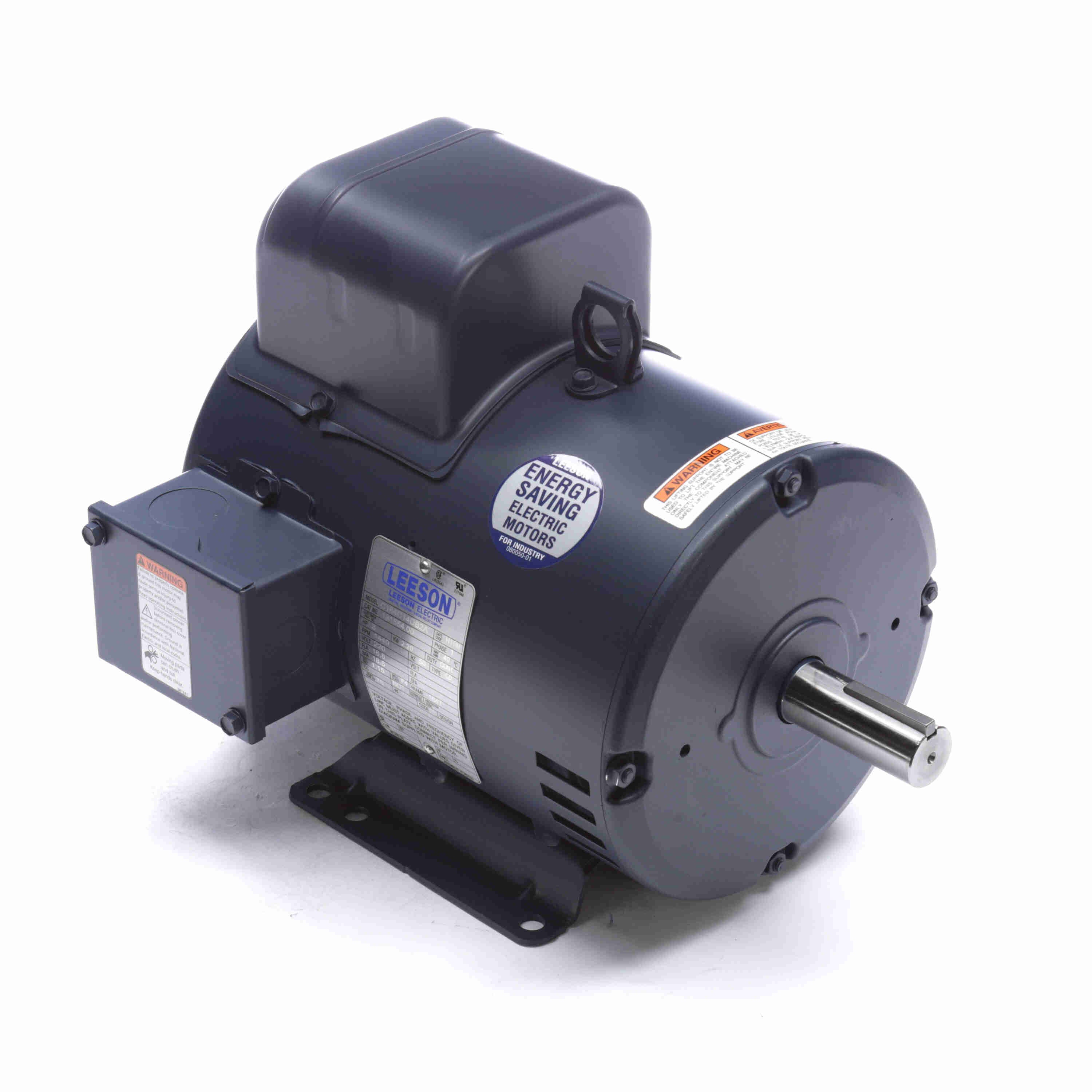 Marathon Electric 50 Hz Motor, 3 HP, 1 Ph, 50 Hz, 220 V, 1500 & 1500 RPM, 184T Frame, DP