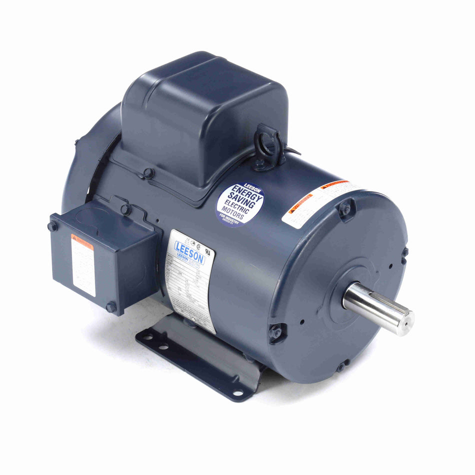 Marathon Electric 50 Hz Motor, 2 HP, 1 Ph, 50 Hz, 220 V, 1500 & 1500 RPM, 182T Frame, TEFC