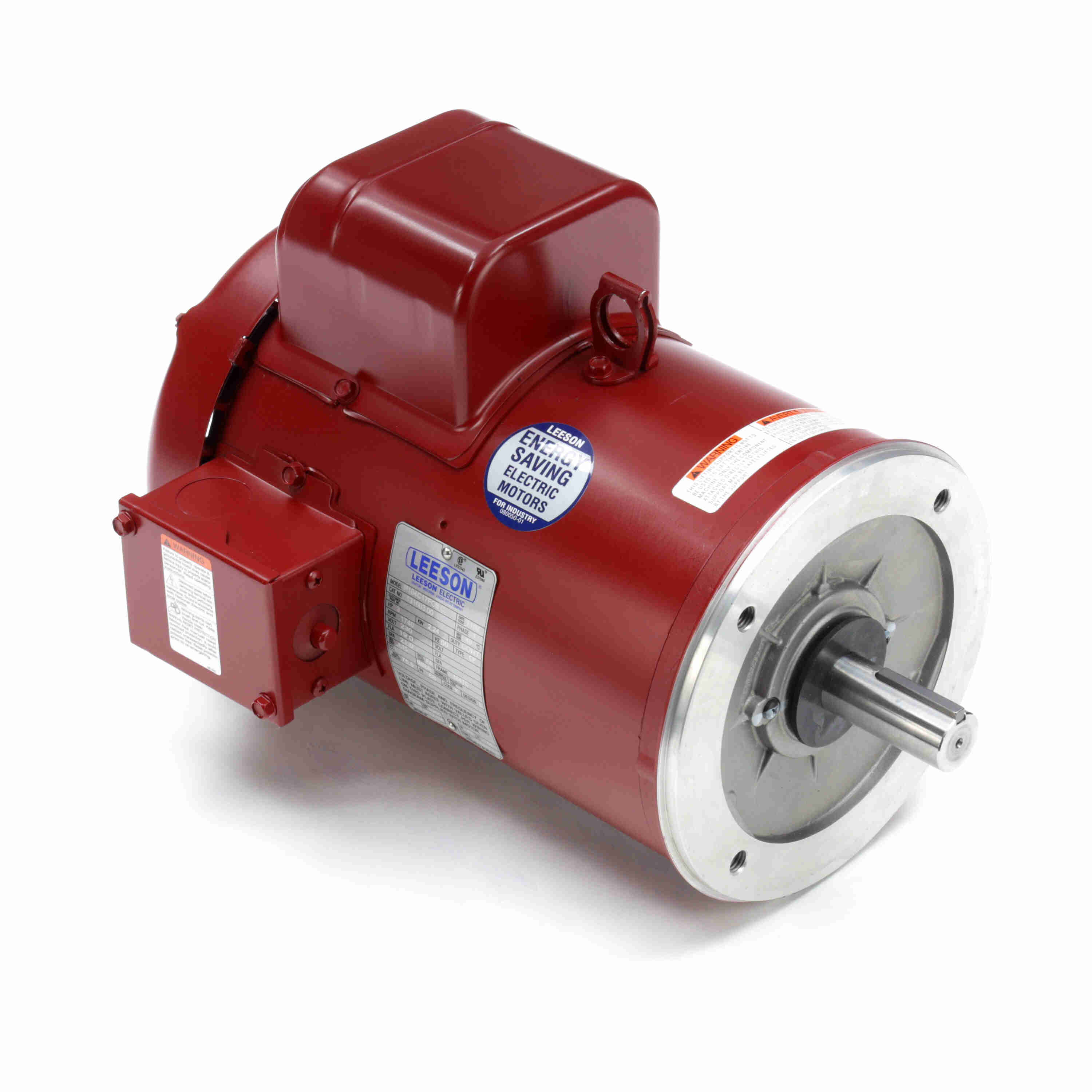 Marathon Electric Agricultural Motor, 3 HP, 1 Ph, 60 Hz, 230 V, 1800 & 1800 RPM, 184TC Frame, TEFC