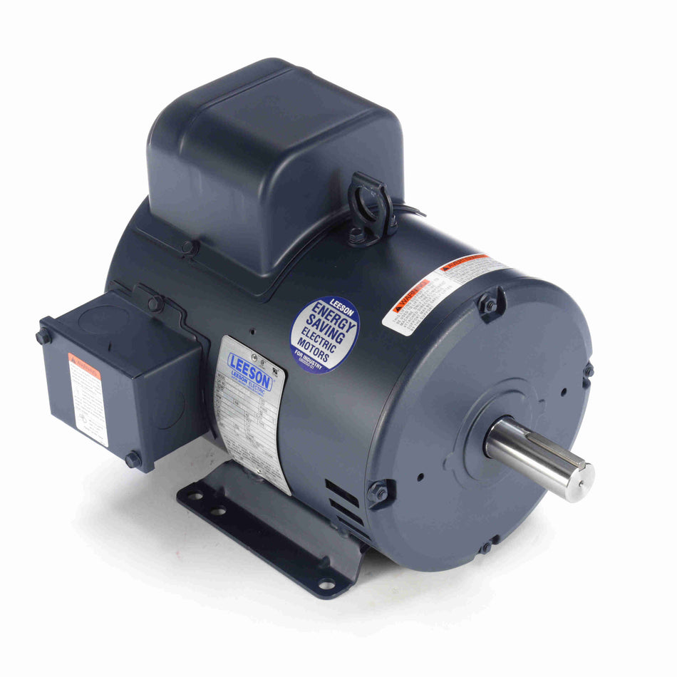 Marathon Electric General Purpose Motor, 5 HP, 1 Ph, 60 Hz, 208-230 V, 3600 & 3600 RPM, 184T Frame, DP