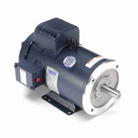 Marathon Electric General Purpose Motor, 5 HP, 1 Ph, 60 Hz, 230 V, 1800 & 1800 RPM, 184TC Frame, TEFC