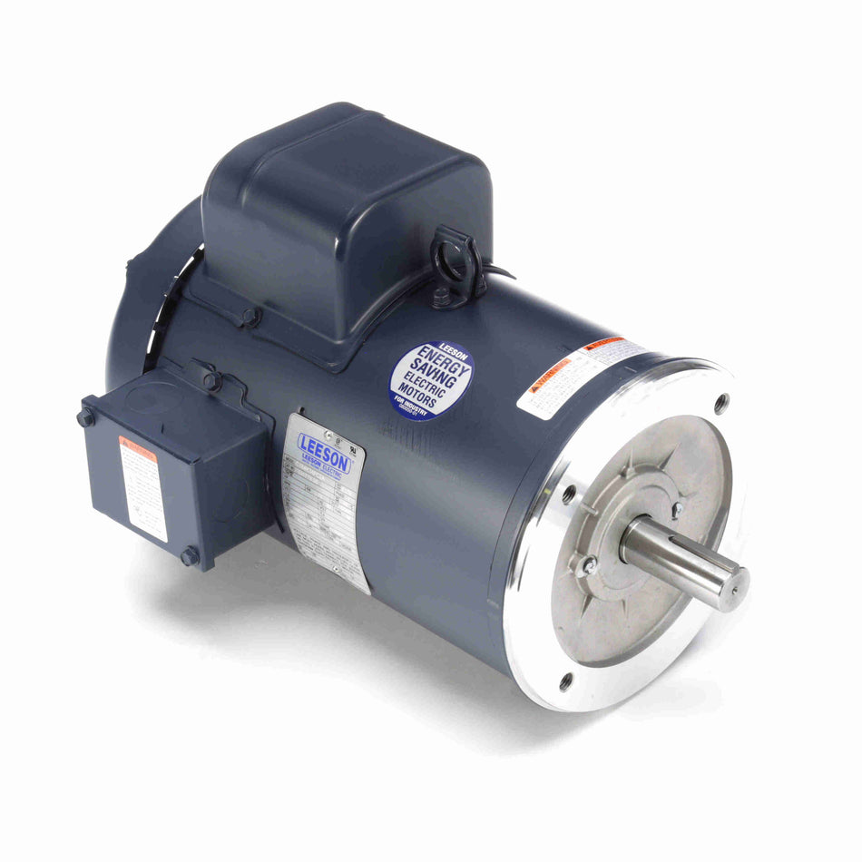 Marathon Electric General Purpose Motor, 5 HP, 1 Ph, 60 Hz, 230 V, 3600 & 3600 RPM, 184TC Frame, TEFC
