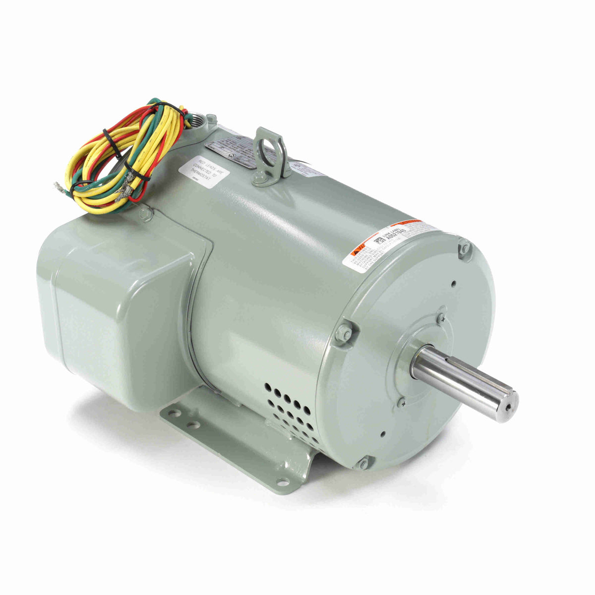 Marathon Electric Crop Dryer Motor, 5 & 7 HP, 1 Ph, 60 & 60 Hz, 230 & 230 V, 3600 & 3600 RPM, 182TZ Frame, DPAO