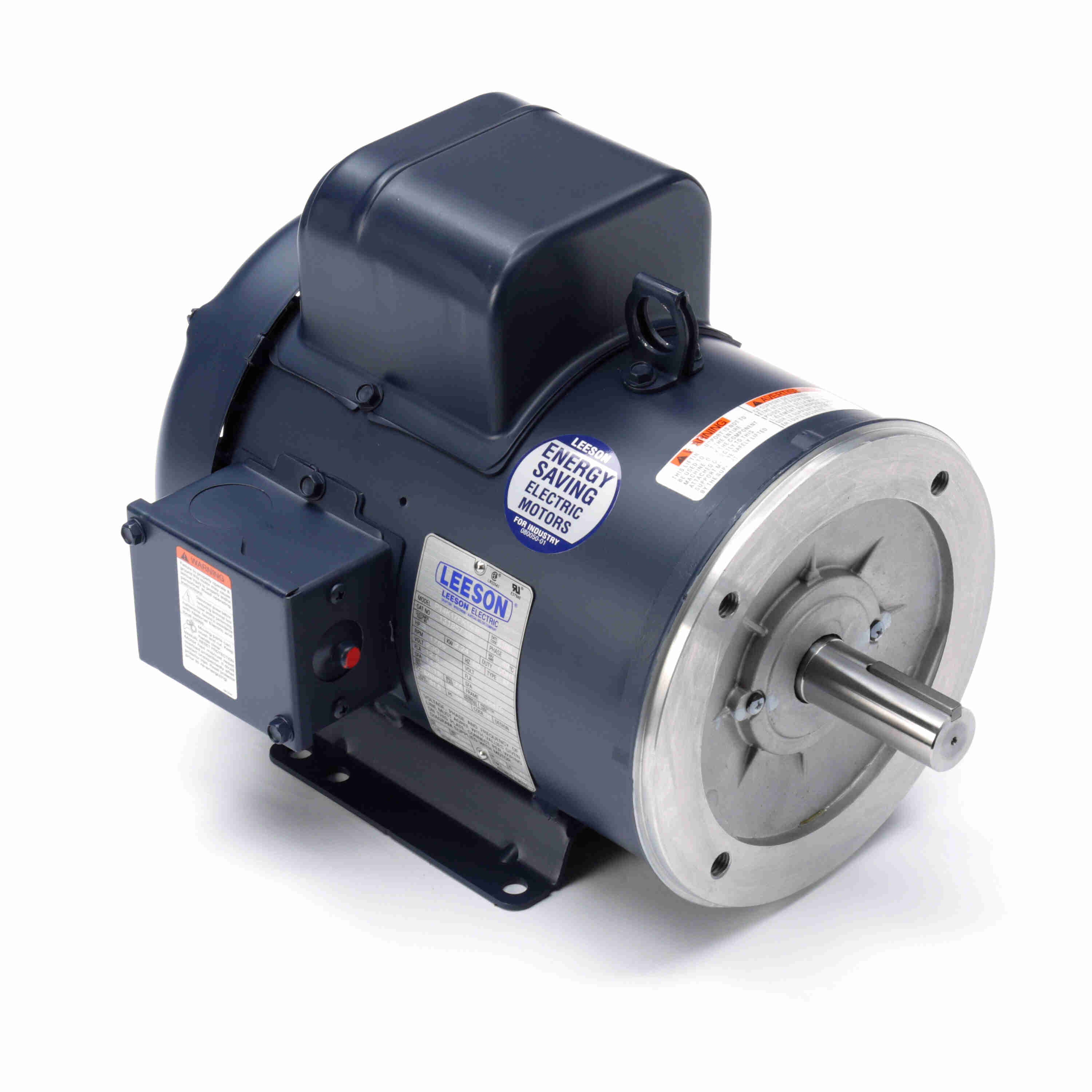 Marathon Electric General Purpose Motor, 3 HP, 1 Ph, 60 Hz, 230 V, 1800 & 1800 RPM, 184TC Frame, TEFC