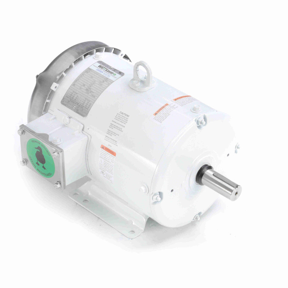 Marathon Electric General Purpose Motor, 5 HP, 3 Ph, 60 Hz, 230/460 V, 1800 & 1800 RPM, 184T Frame, TEFC