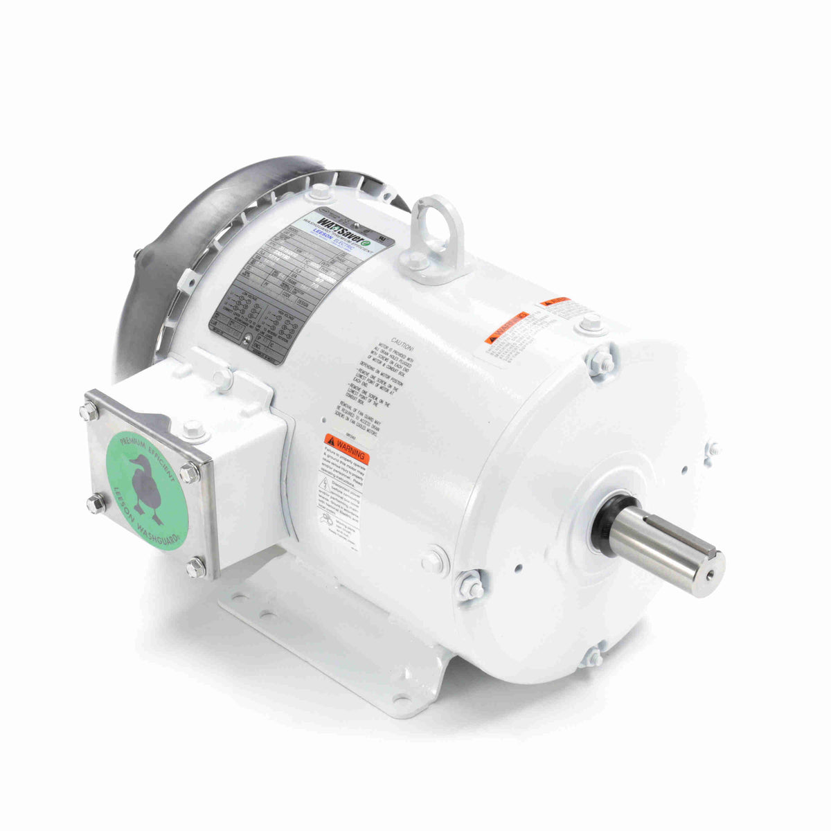 Marathon Electric General Purpose Motor, 5 & 5 HP, 3 Ph, 60 & 50 Hz, 230/460 & 190/380 V, 3600 & 3000 RPM, 184T Frame, TEFC