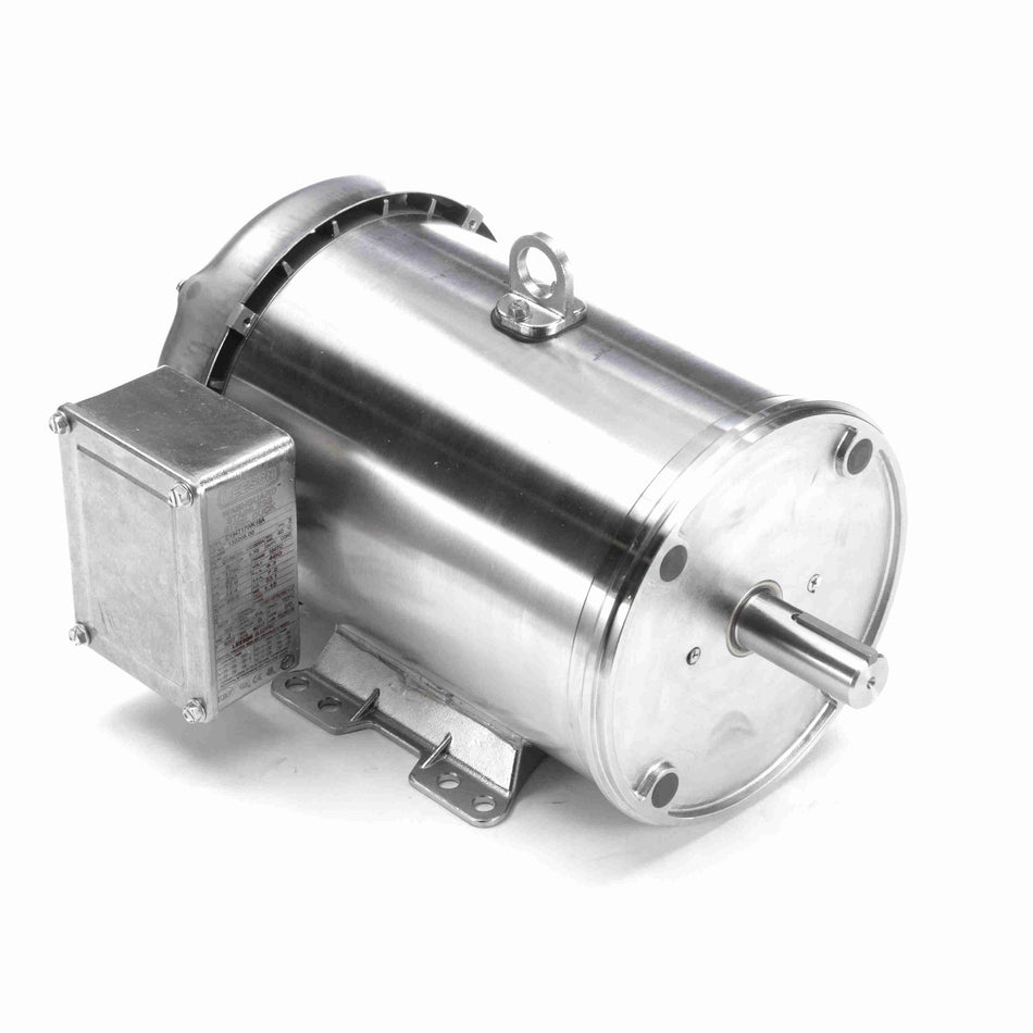 Marathon Electric General Purpose Motor, 5 HP, 3 Ph, 60 Hz, 230/460 V, 1800 & 1800 RPM, 184TC Frame, TEFC
