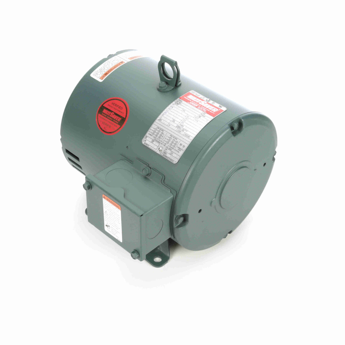 Marathon Electric General Purpose Motor, 3 & 2 HP, 3 Ph, 60 & 50 Hz, 230/460 & 190/380 V, 1800 & 1500 RPM, 182T Frame, DP
