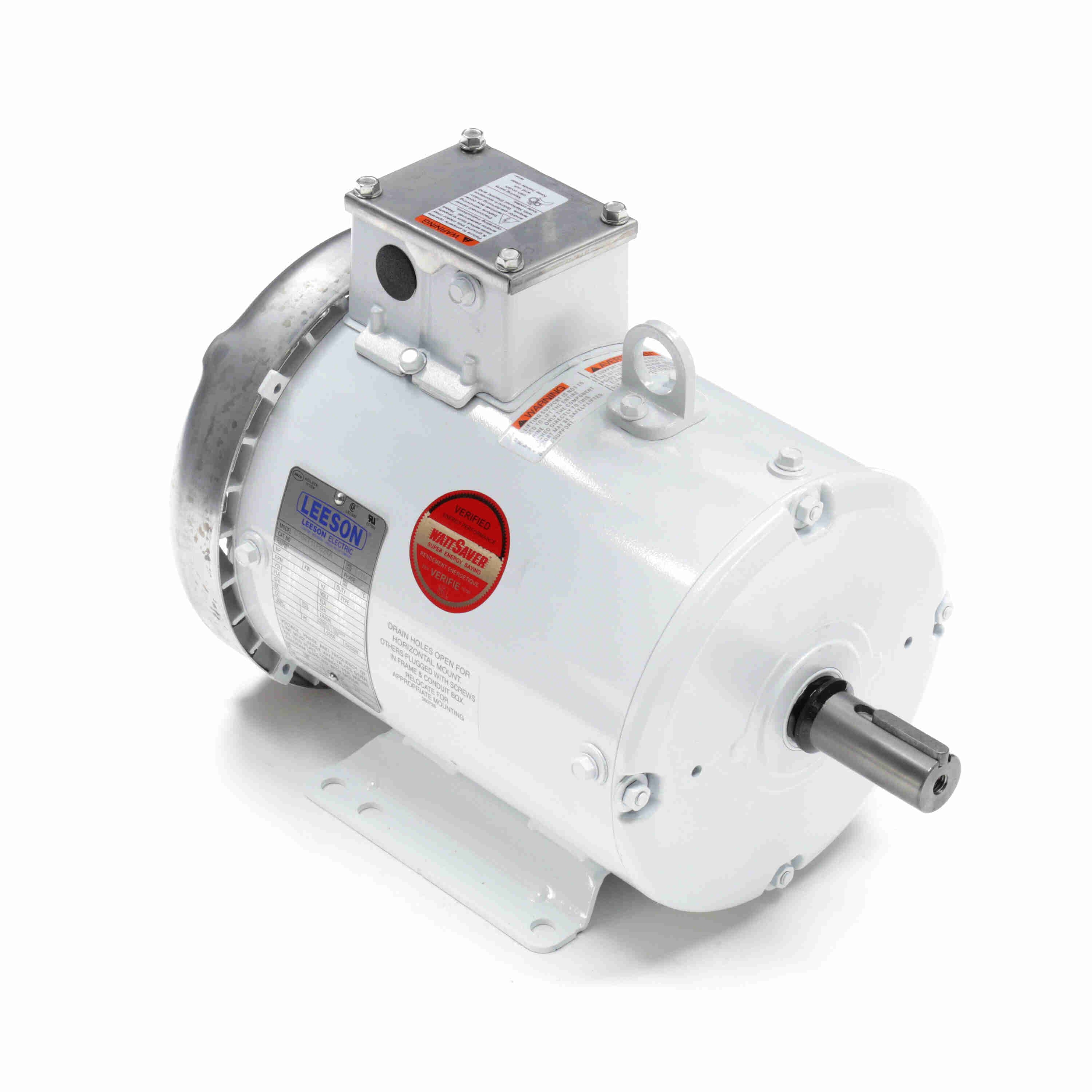 Marathon Electric Feather Picker Motor, 2 HP, 3 Ph, 60 Hz, 230/460 V, 1200 & 1200 RPM, 184TZ Frame, TEFC