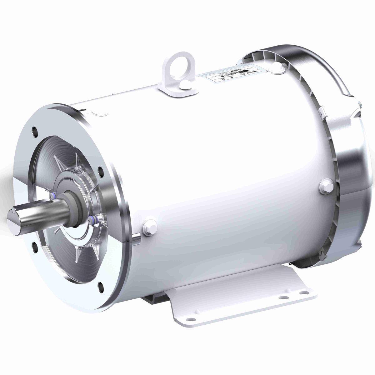 Marathon Electric General Purpose Motor, 3 HP, 3 Ph, 60 Hz, 575 V, 1800 RPM, 184TC Frame, TEFC