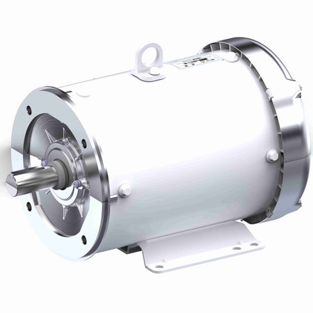 Marathon Electric General Purpose Motor, 3 HP, 3 Ph, 60 Hz, 575 V, 1800 RPM, 184TC Frame, TEFC