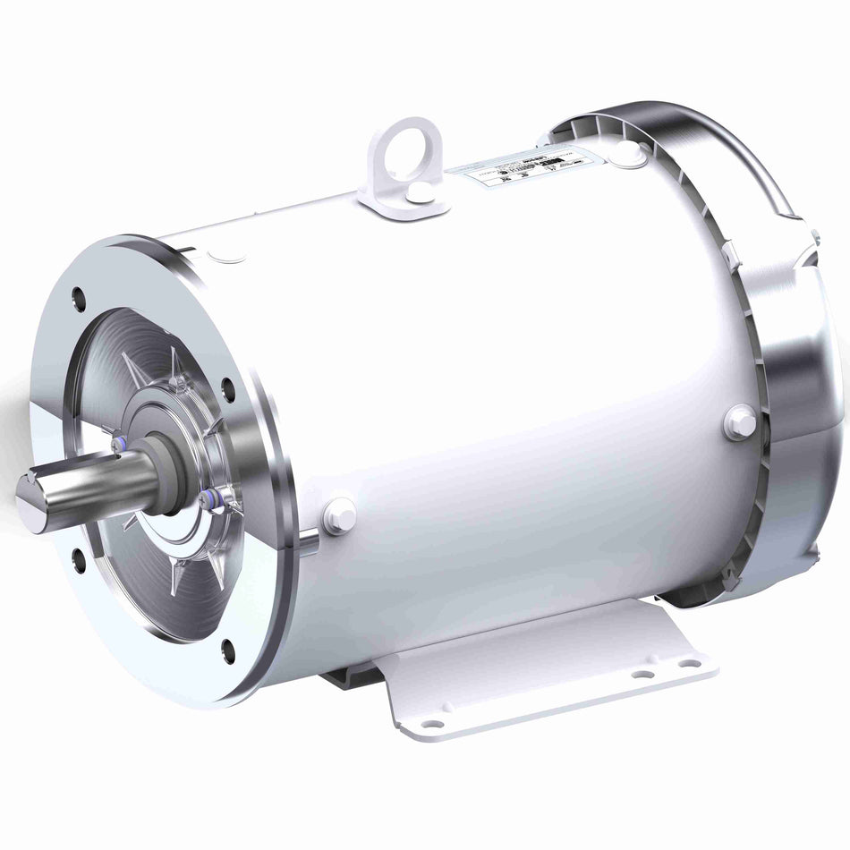 Marathon Electric General Purpose Motor, 3 HP, 3 Ph, 60 Hz, 575 V, 1800 RPM, 184TC Frame, TEFC