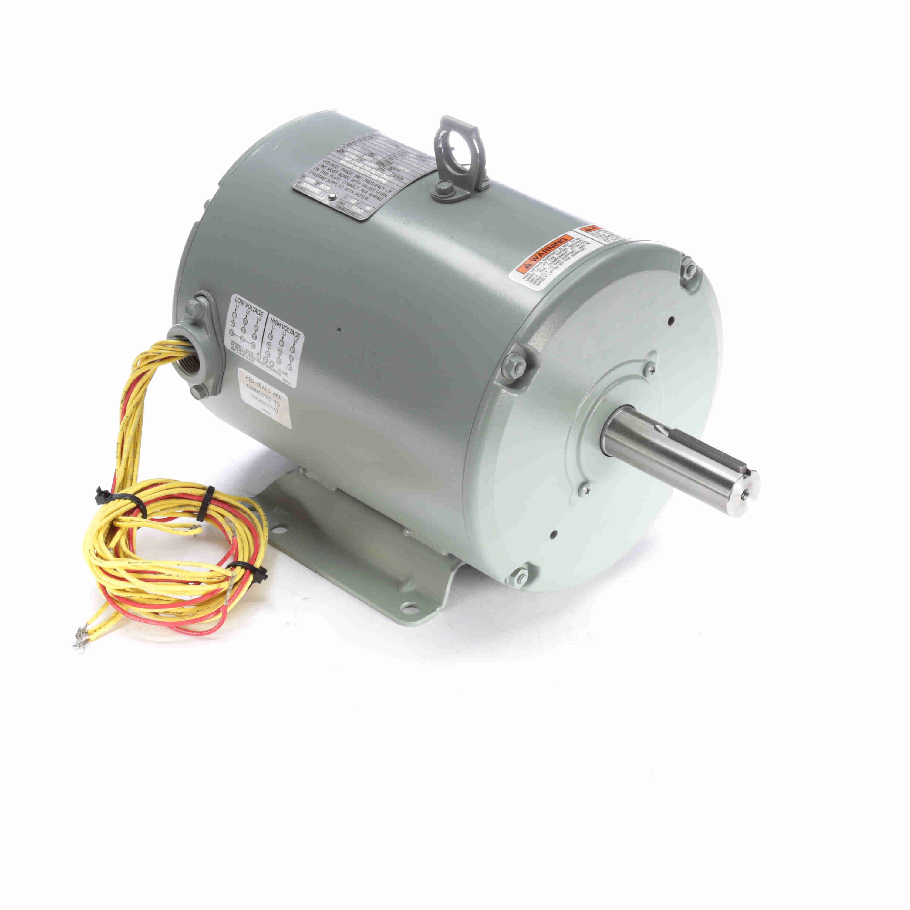 Marathon Electric Crop Dryer Motor, 5 & 7 HP, 3 Ph, 60 & 60 Hz, 230/460 & 230/460 V, 3600 & 3600 RPM, 184TZ Frame, TEAO
