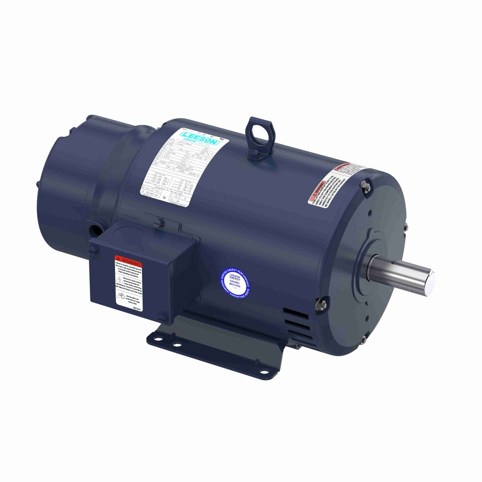 Marathon Electric Brake Motor, 3 HP, 3 Ph, 60 Hz, 230/460 V, 1800 & 1800 RPM, 182T Frame, DP
