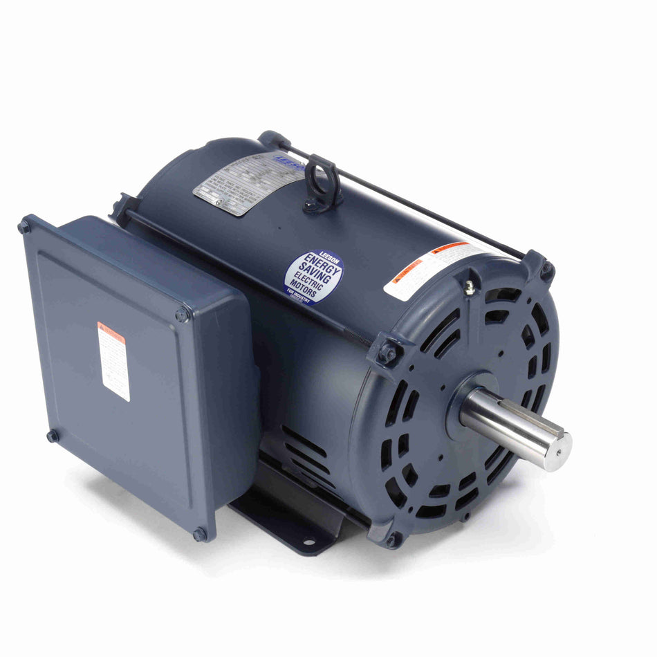 Marathon Electric Air Compressor Motor, 7.50 HP, 1 Ph, 60 Hz, 230 V, 1800 & 1800 RPM, 215T Frame, DP