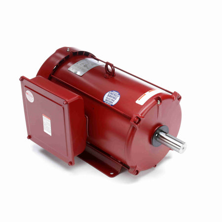 Marathon Electric Agricultural Motor, 10 HP, 1 Ph, 60 Hz, 230 V, 1800 & 1800 RPM, 215T Frame, TEFC