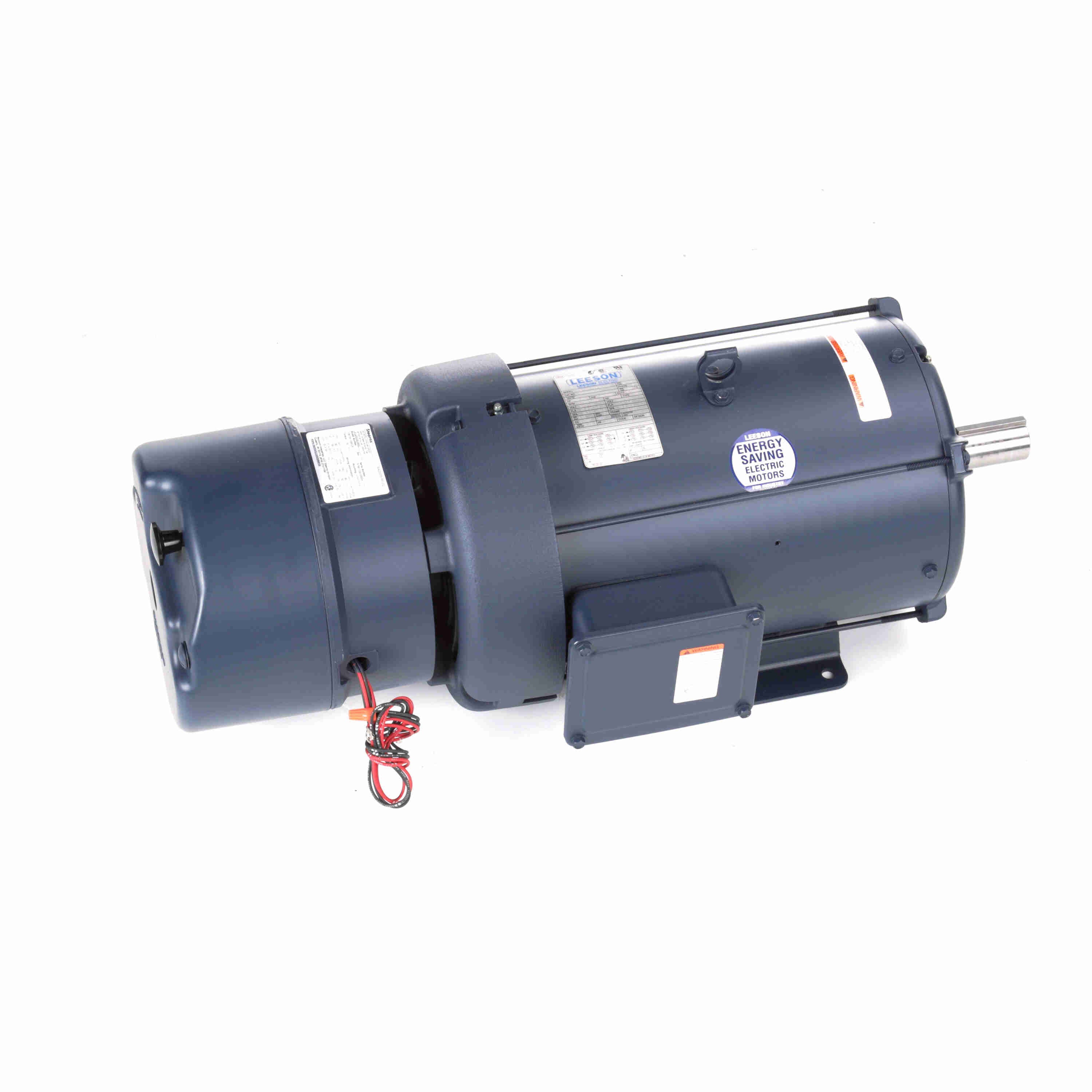 Marathon Electric Brake Motor, 10 & 7.50 HP, 3 Ph, 60 & 50 Hz, 230/460 & 190/380 V, 1800 & 1500 RPM, 215T Frame, TEFC