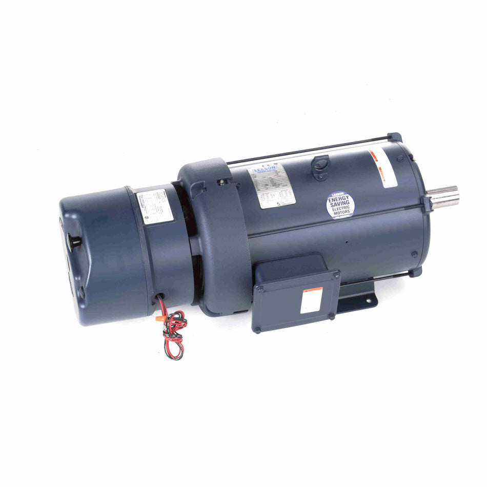 Marathon Electric Brake Motor, 10 & 7.50 HP, 3 Ph, 60 & 50 Hz, 230/460 & 190/380 V, 1800 & 1500 RPM, 215T Frame, TEFC