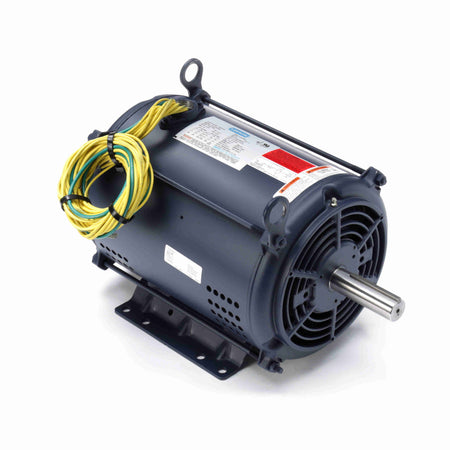Marathon Electric Crop Dryer Motor, 10 & 15 HP, 3 Ph, 60 & 60 Hz, 208-220/440 & 208-220/440 V, 3600 & 3600 RPM, 215TZ Frame, DP