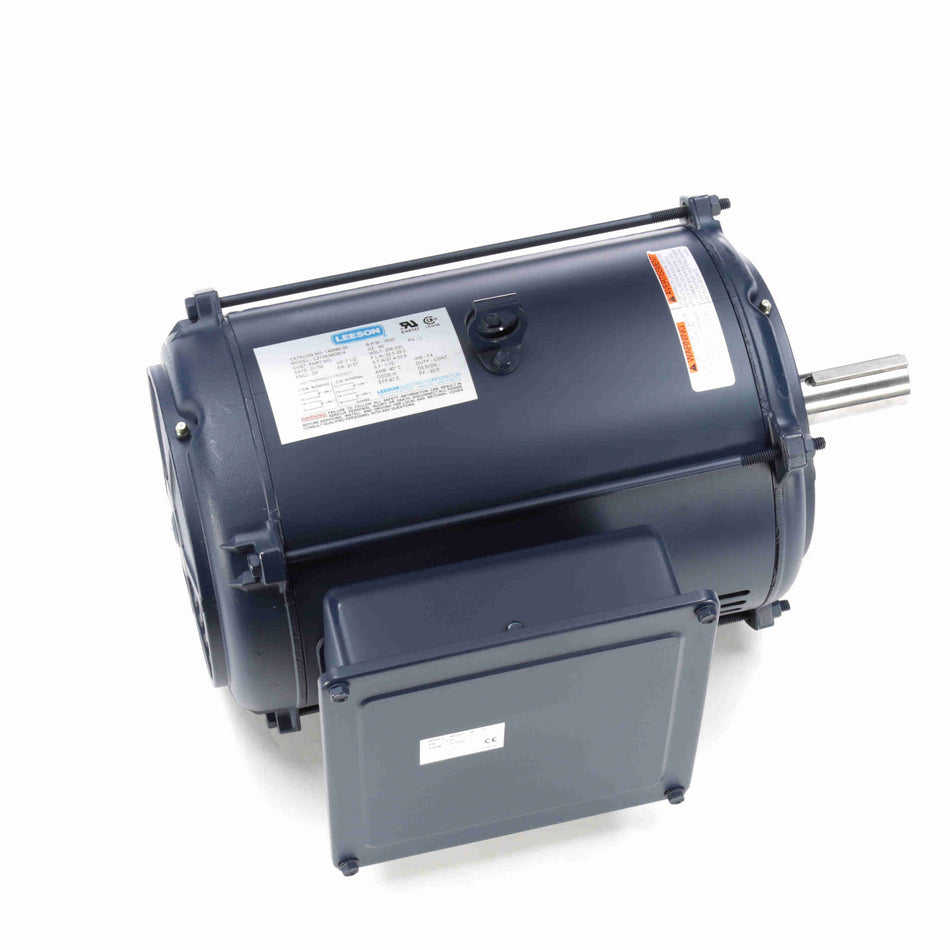 Marathon Electric Air Compressor Motor, 7.50 HP, 1 Ph, 60 Hz, 208-230 V, 3600 & 3600 RPM, 213T Frame, DP
