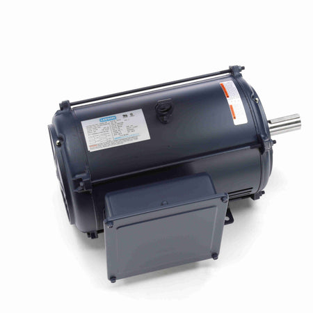 Marathon Electric Air Compressor Motor, 10 HP, 1 Ph, 60 Hz, 208-230 V, 3600 & 3600 RPM, 215T Frame, DP