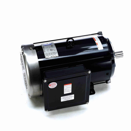 Marathon Electric Agricultural Motor, 10 HP, 1 Ph, 60 Hz, 230 V, 1800 & 1800 RPM, 215TC Frame, TEFC