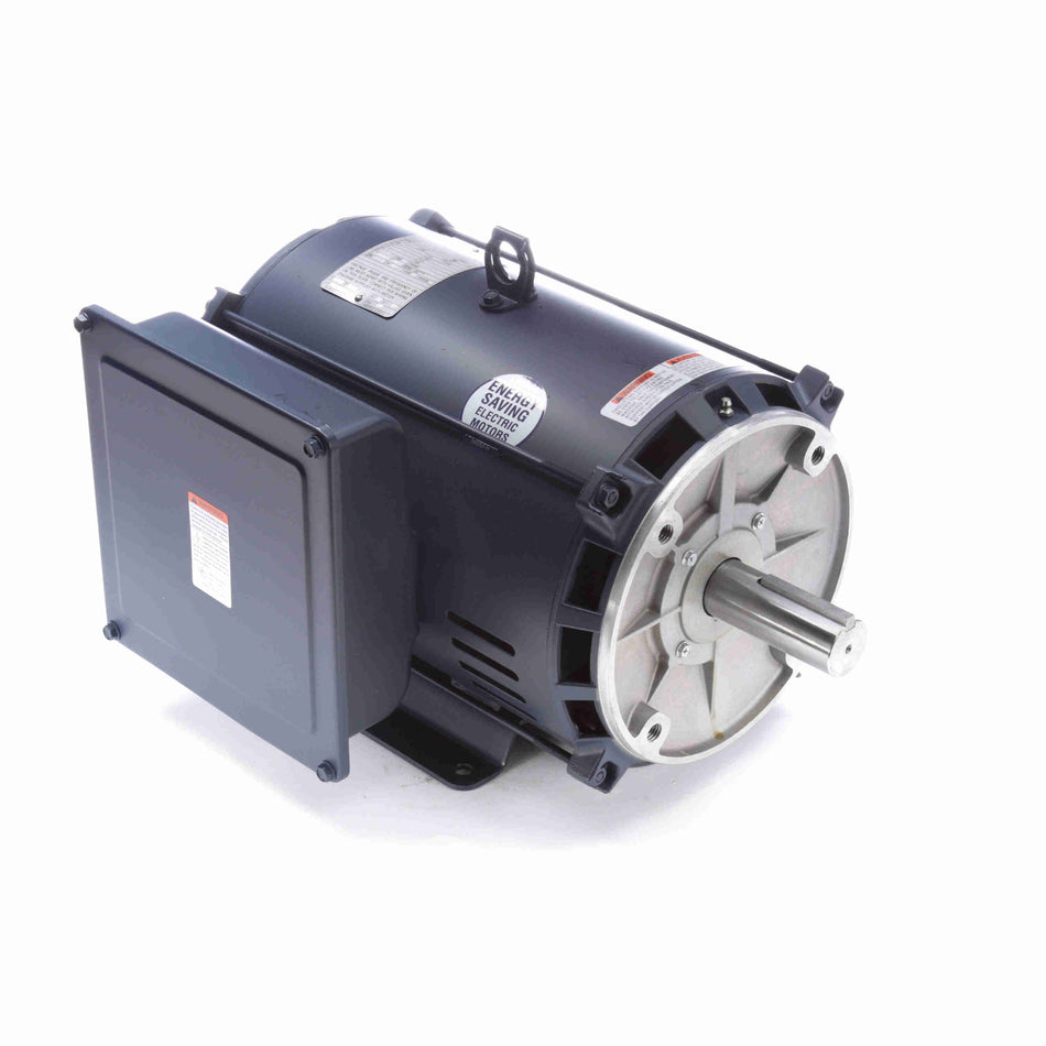 Marathon Electric General Purpose Motor, 7.50 HP, 1 Ph, 60 Hz, 230 V, 1800 & 1800 RPM, 215TC Frame, DP